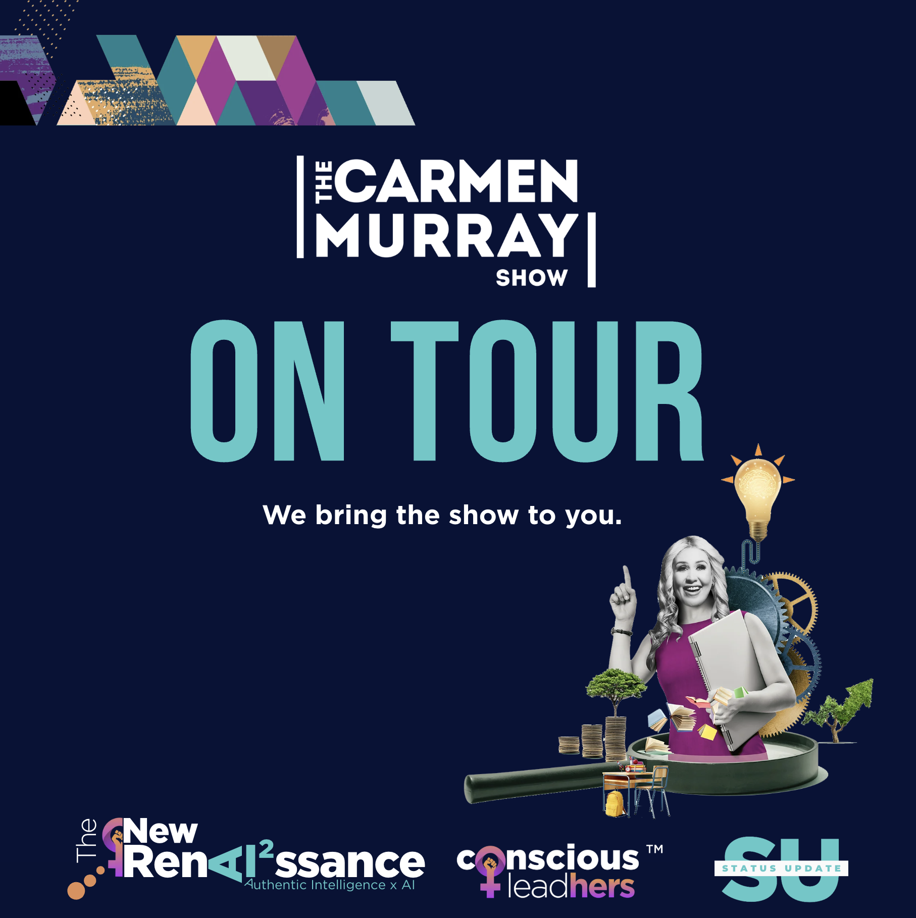 The Carmen Murray Show On Tour — we bring the show to you